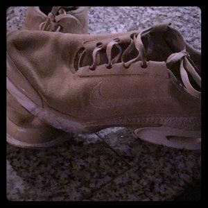 Tan Nike are